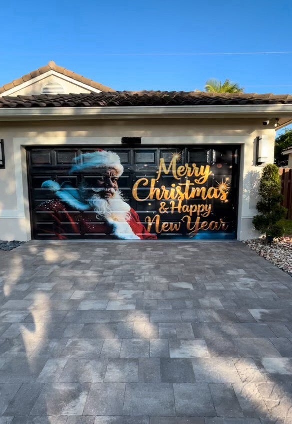 Holiday Garage Wrap