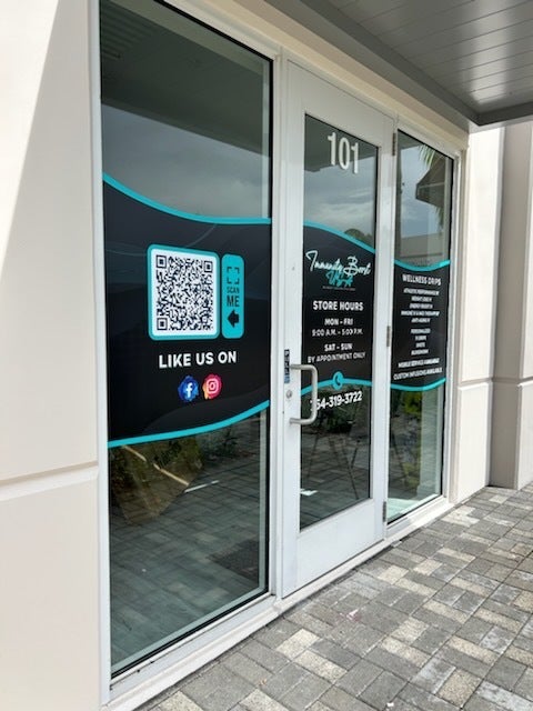 Transform Your Space with Custom Window Graphics!