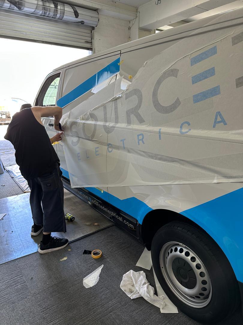 Vehicle Semi-Wrap Graphics