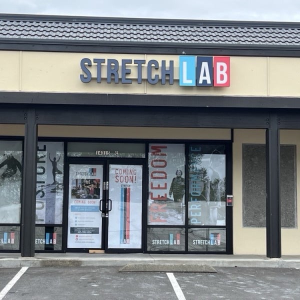 StretchLab Opens in Bellevue, WA - Custom Illuminated Storefront Sign Marks the Spot!