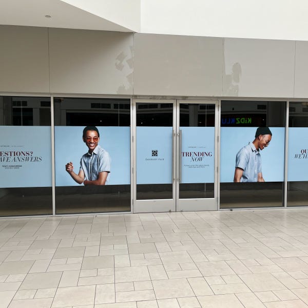Mall Window Graphics