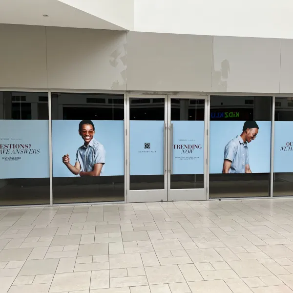 Mall Window Graphics