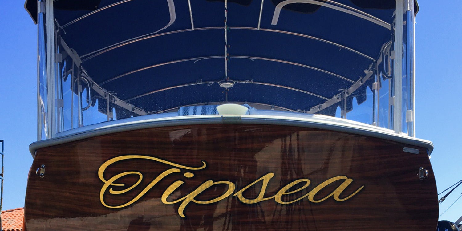 Boat Lettering & Decals
