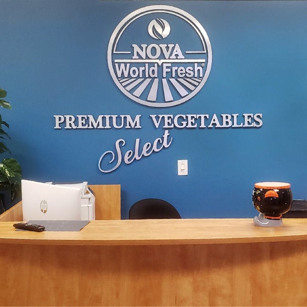 title="Receptionist Dimensional Letter Sign Indoor"