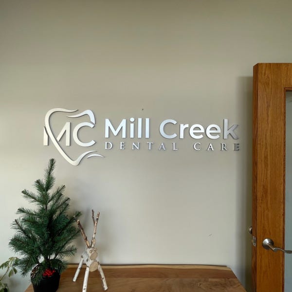 Millcreek Dental Dimensional Letters