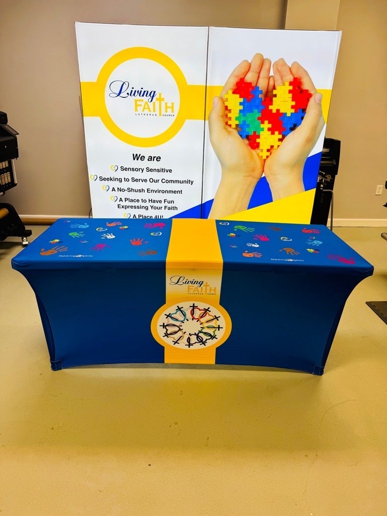 Event Display for Living Faith Lutheran Church in Pembroke Pines, FL