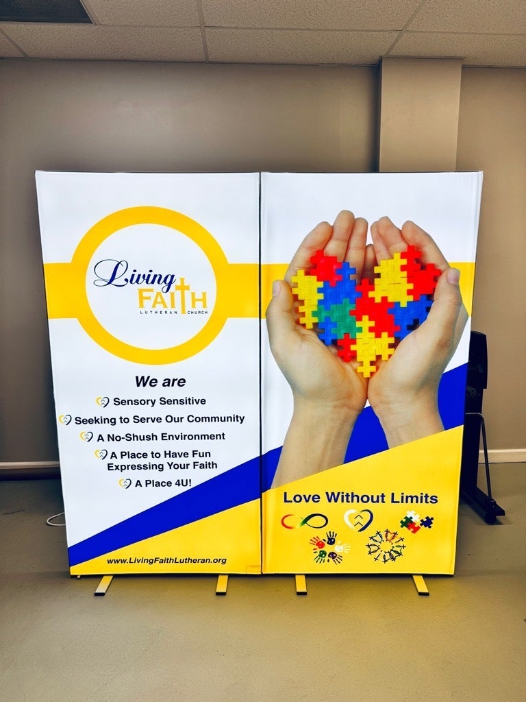 Event Display for Living Faith Lutheran Church in Pembroke Pines, FL