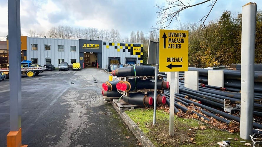 Nouvelle enseigne sur mesure et signalétique percutante pour SLTP !