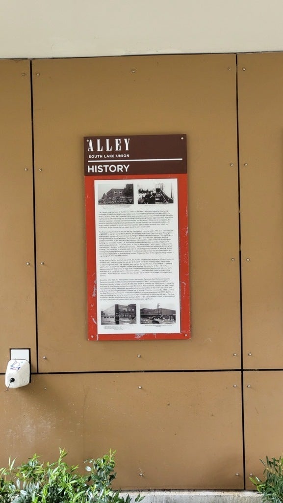 Alley at South Lake Union Showcases History of Landmark Property - Seattle, WA