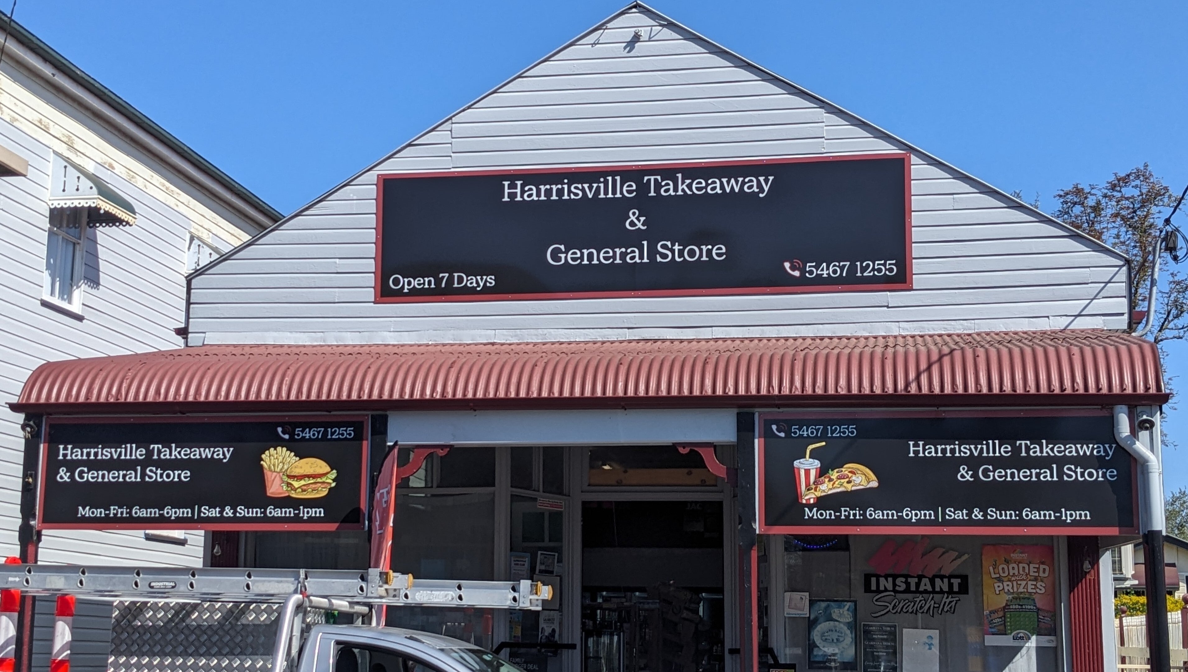 Harrisville Takeaway Fascia & Awning Signs