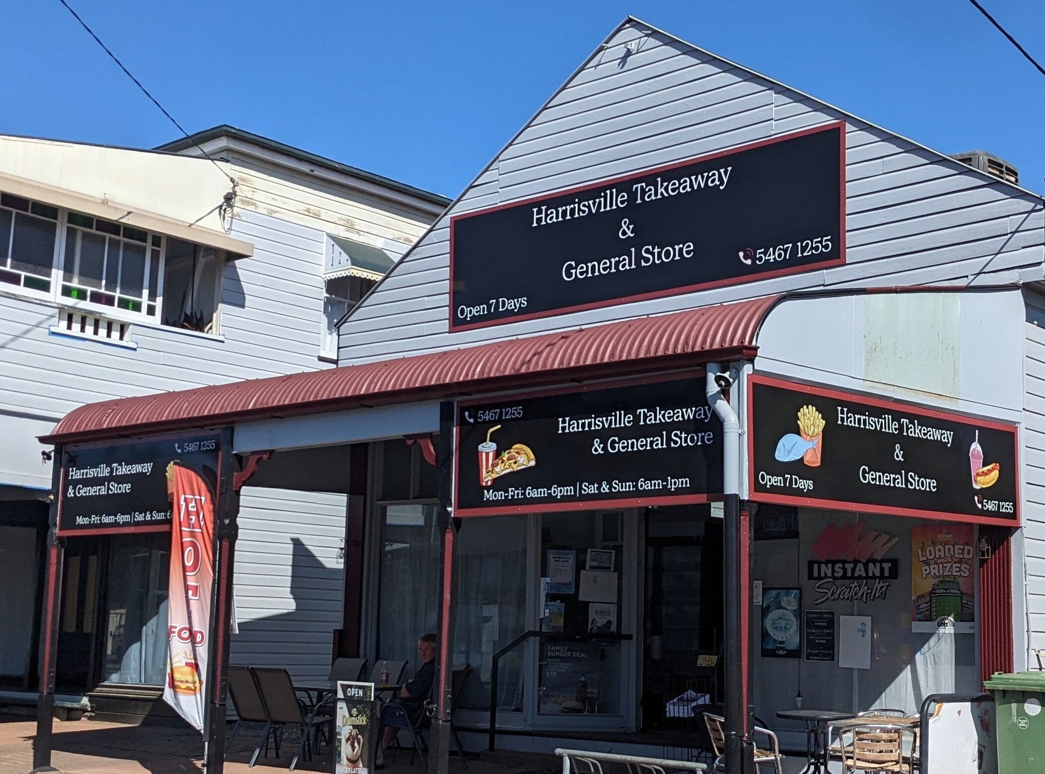 Harrisville Takeaway Fascia & Awning Signs