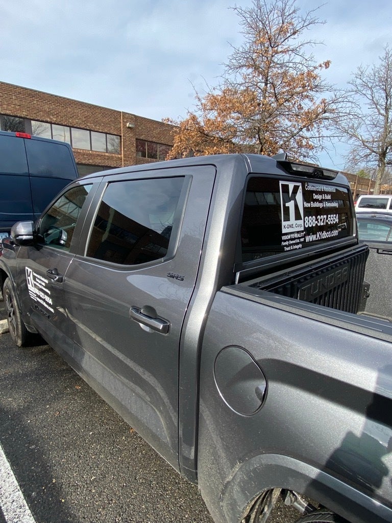 Drive Your Brand Forward: Custom Vehicle Graphics for K-ONE Construction