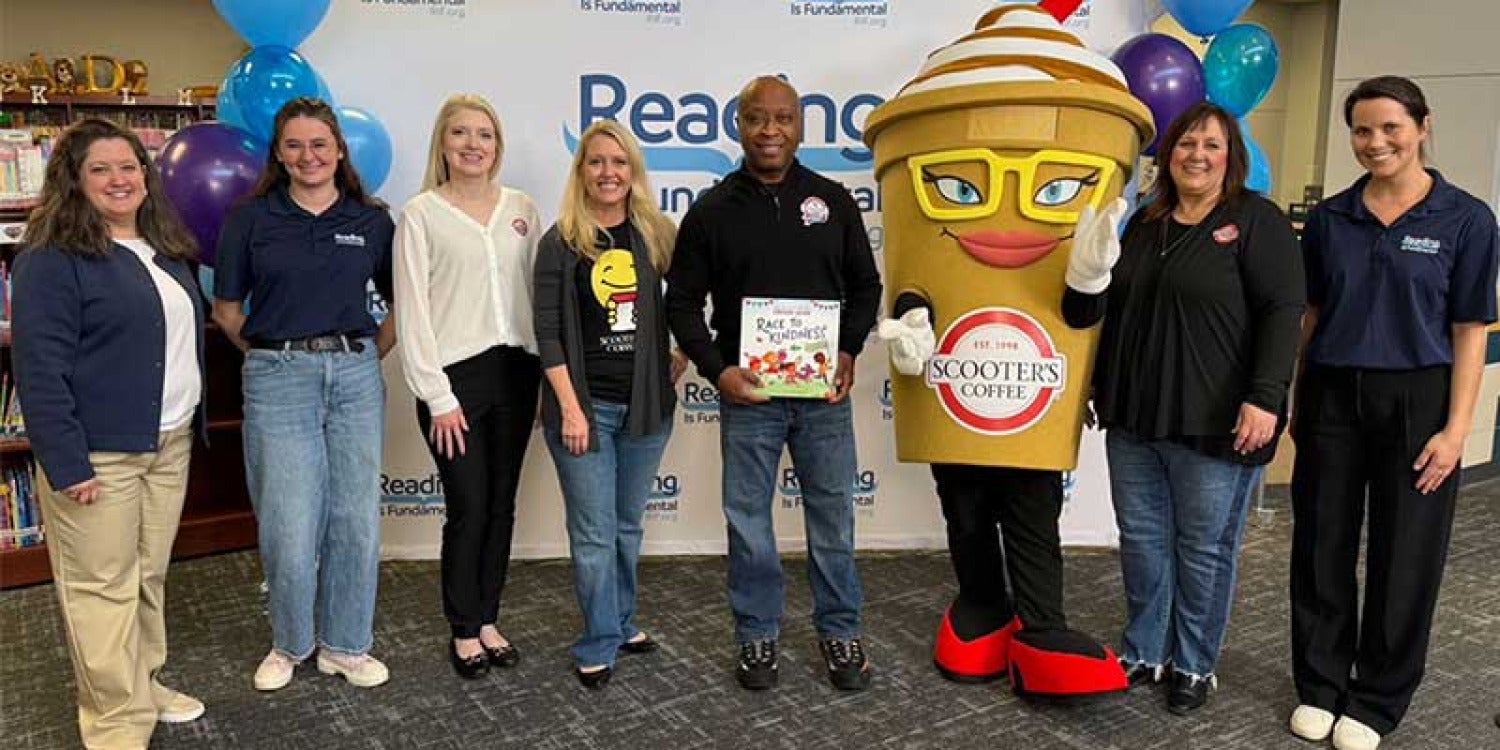 Scooter's Coffee and Reading Is Fundamental Team Up to Brew a Brighter Future in Childhood Literacy
