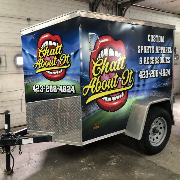 Refurbish your old work trailer with a graphics wrap