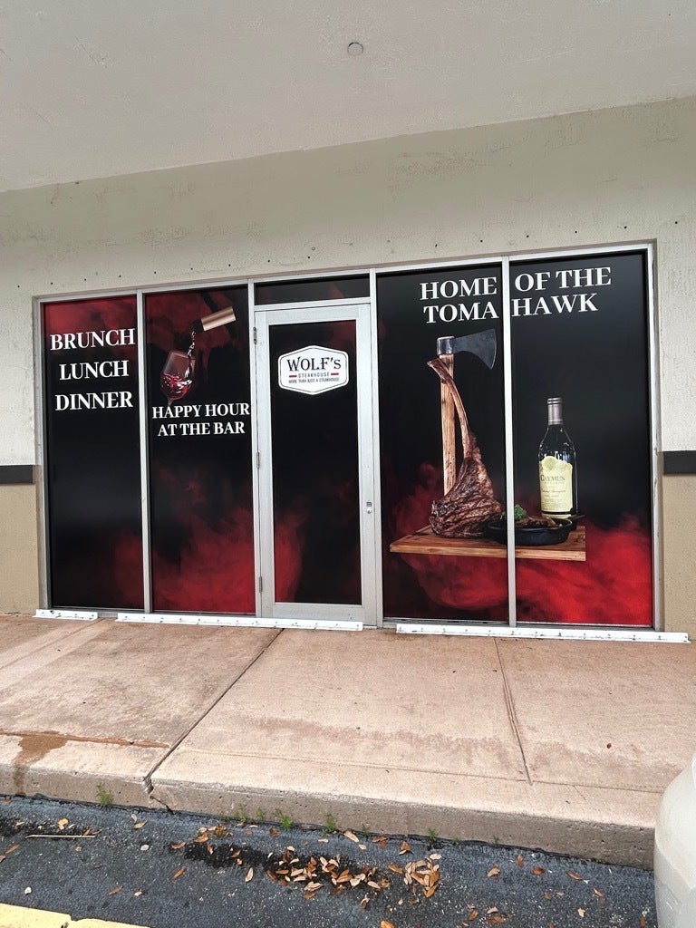 A Bold Statement for Wolf’s Steakhouse