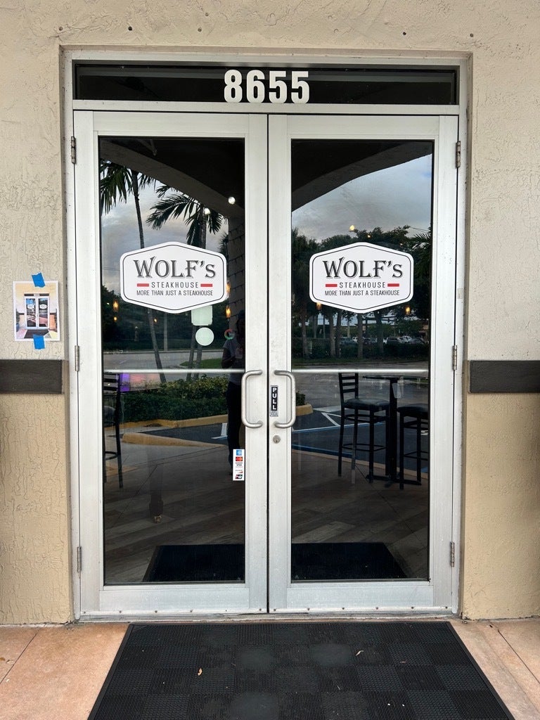 A Bold Statement for Wolf’s Steakhouse