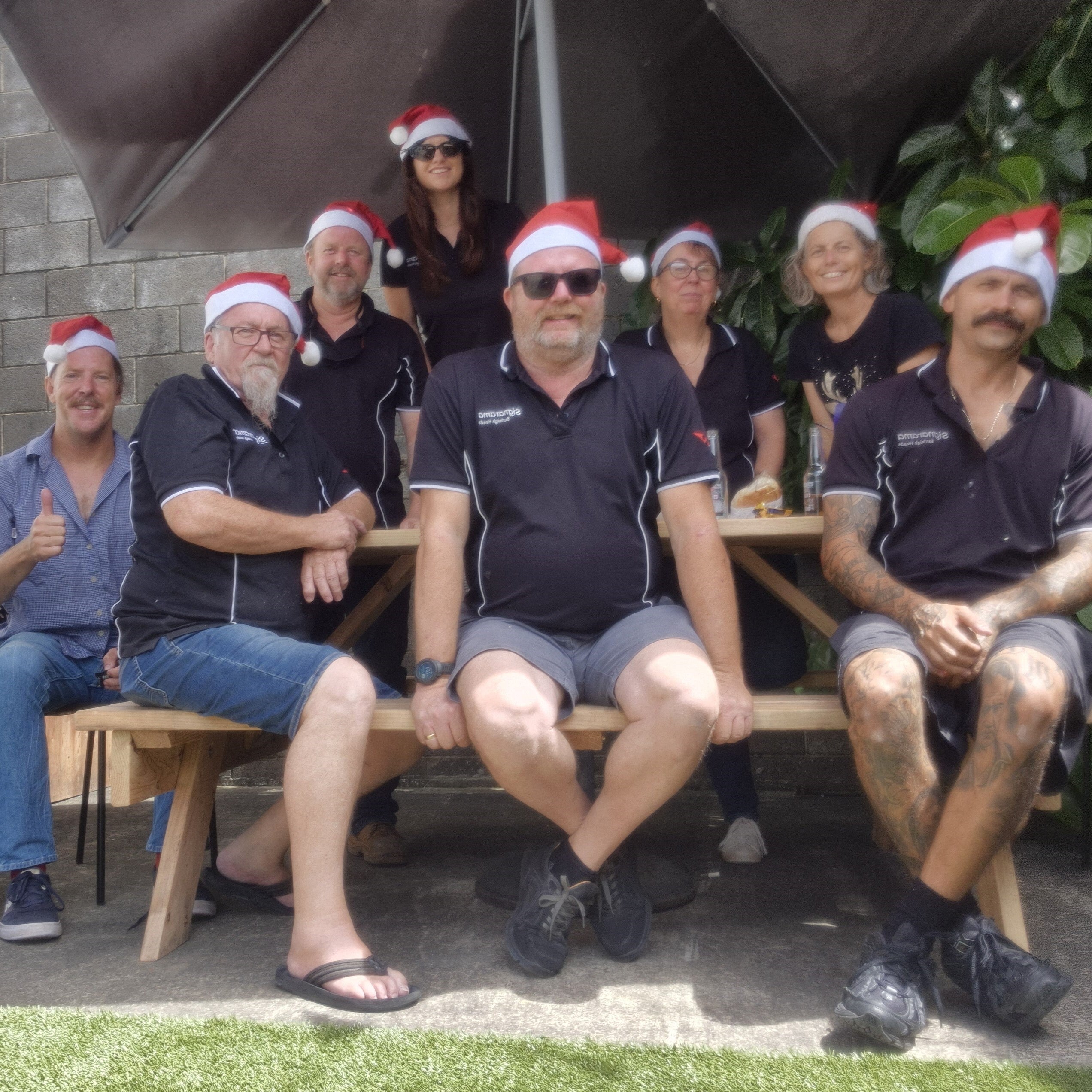 Signarama Burleigh Team signing off for 2024