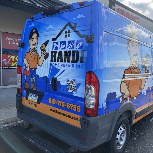 Handi Home Repair Vehicle Wrap (15)