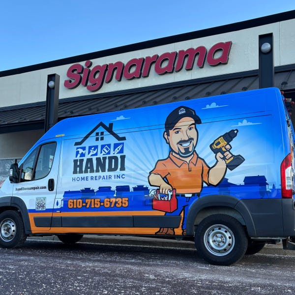 Handi Home Repair Vehicle Wrap (4)