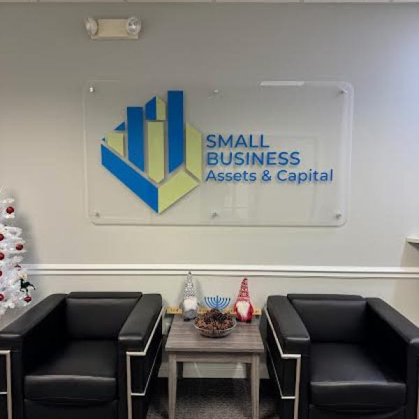 SBAC Acrylic Wall Sign on Stand Offs Libertyville