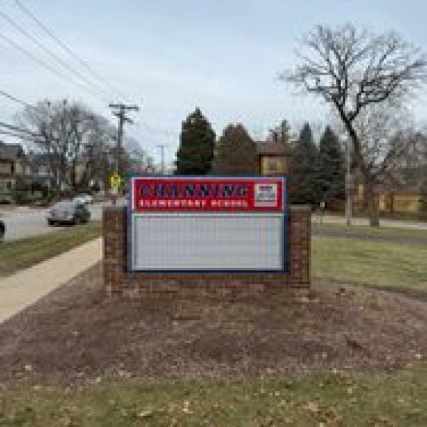 Channing Elementary Reader Board