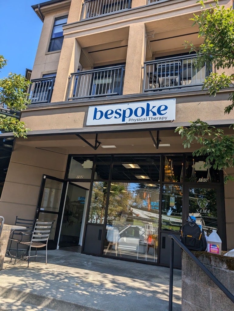 Custom Sign for Bespoke Physical Therapy Storefront - Seattle, WA