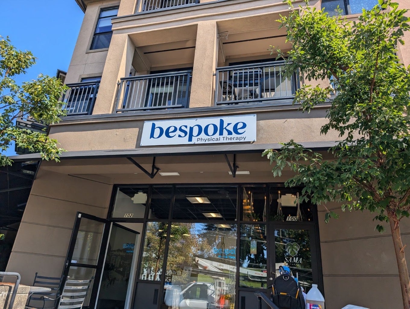 Custom Sign for Bespoke Physical Therapy Storefront - Seattle, WA