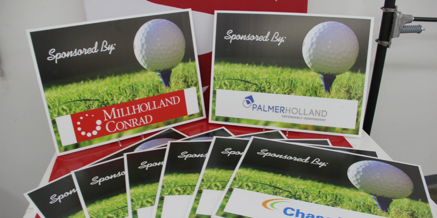 Ideas for Temporary Signage for Charity Events