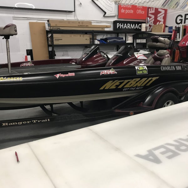 Boat Wrap - Charles Sim - Net Bait