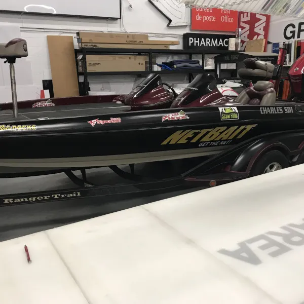 Boat Wrap - Charles Sim - Net Bait