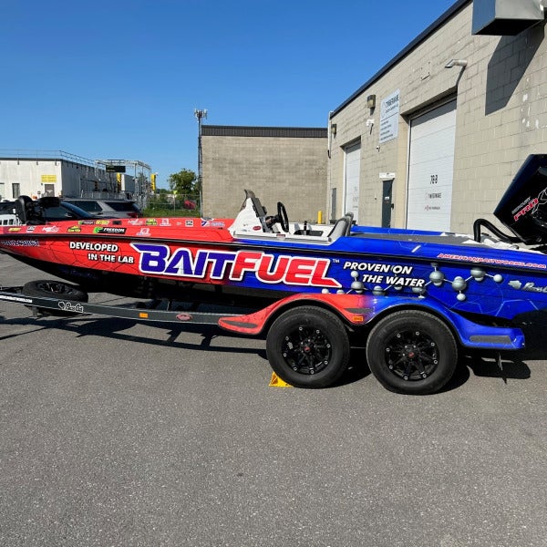 Boat Wrap - Jason Gramada - Bait Fuel Wrap