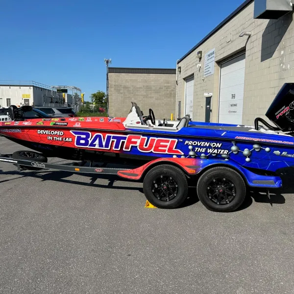 Boat Wrap - Jason Gramada - Bait Fuel Wrap