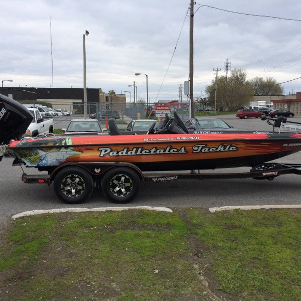 Boat Wrap - Ed Puddephatt - Paddletales Tackle Phoenix