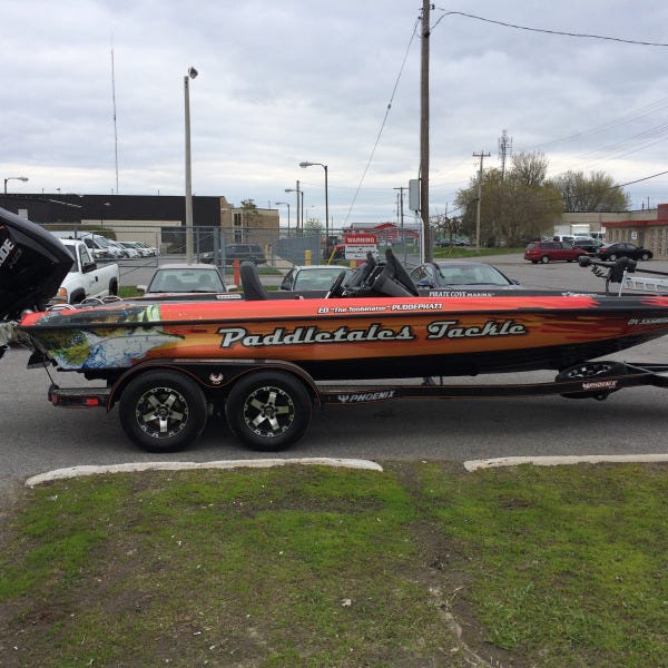 Boat Wrap - Ed Puddephatt - Paddletales Tackle Phoenix