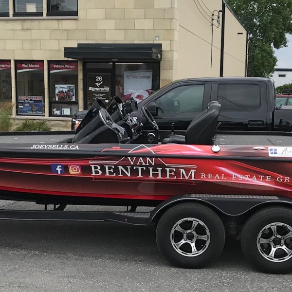 Boat Wrap - Joey Van Benthem - Van Benthem Realestate Group