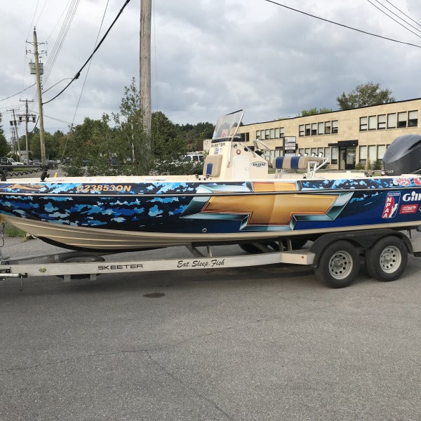 Boat Wrap - Jim Miles - Jim Tubman Chev