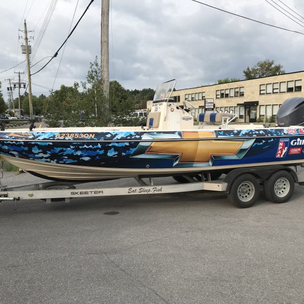Boat Wrap - Jim Miles - Jim Tubman Chev