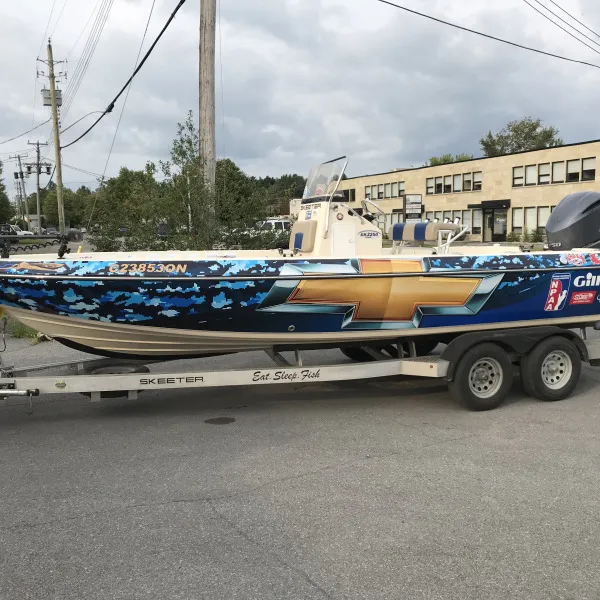 Boat Wrap - Jim Miles - Jim Tubman Chev