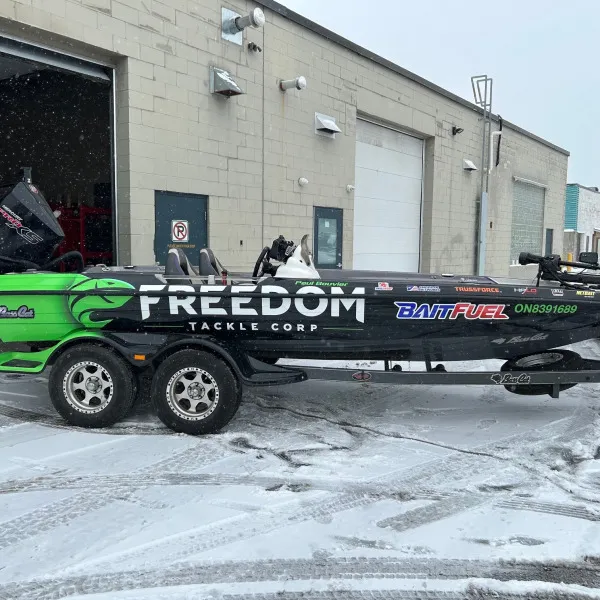 Boat Wrap - Paul Bouvier - Freedom Tackle Corp