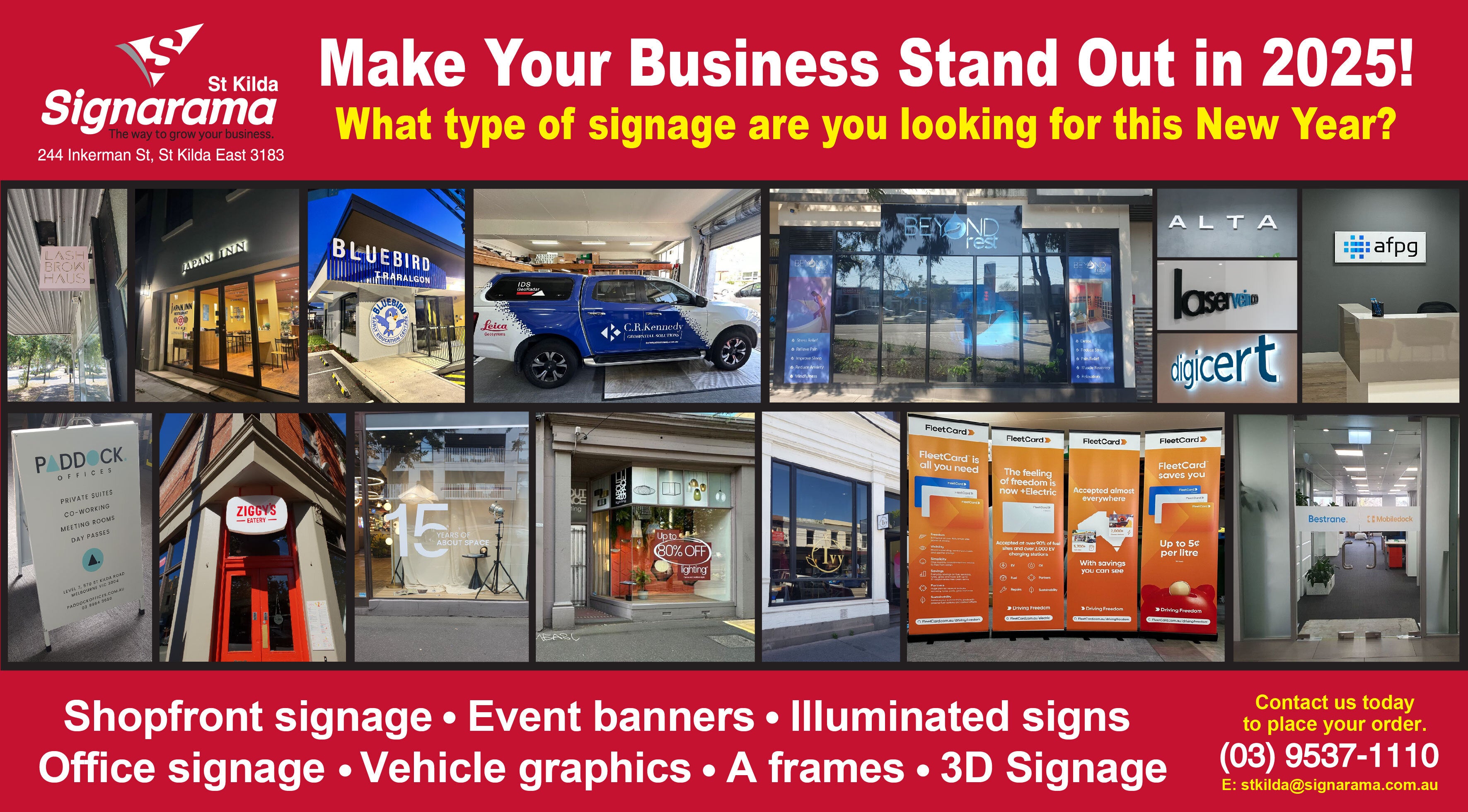 Make Your Business Stand Out in 2025 - Signarama St Kilda