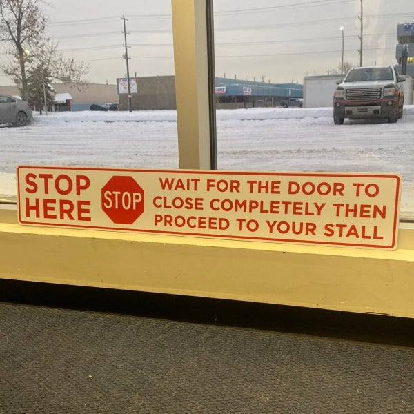 ACP (Aluminum Composite Panel) Sign for KDM Management in Edmonton, AB