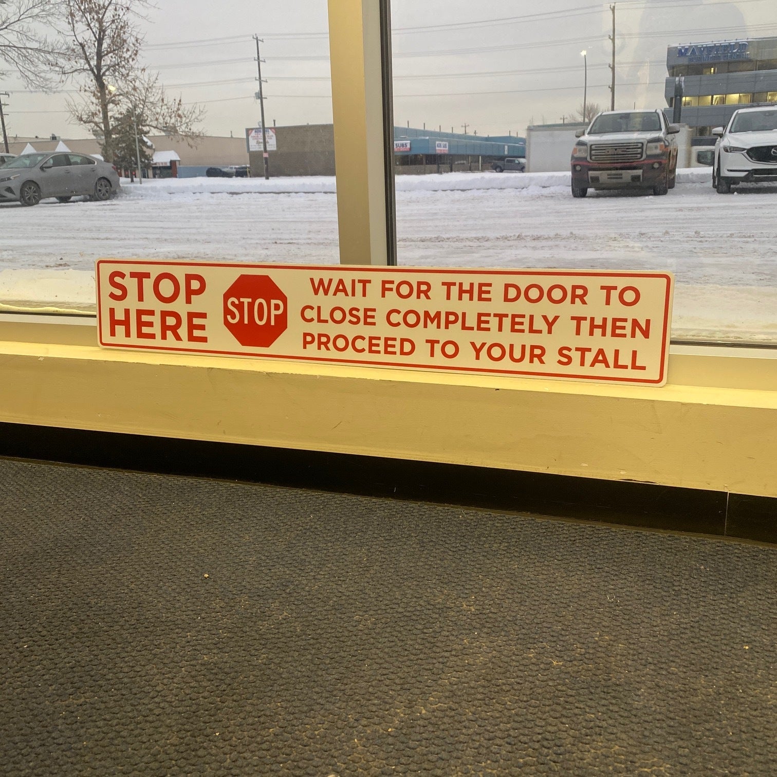 ACP (Aluminum Composite Panel) Sign for KDM Management in Edmonton, AB