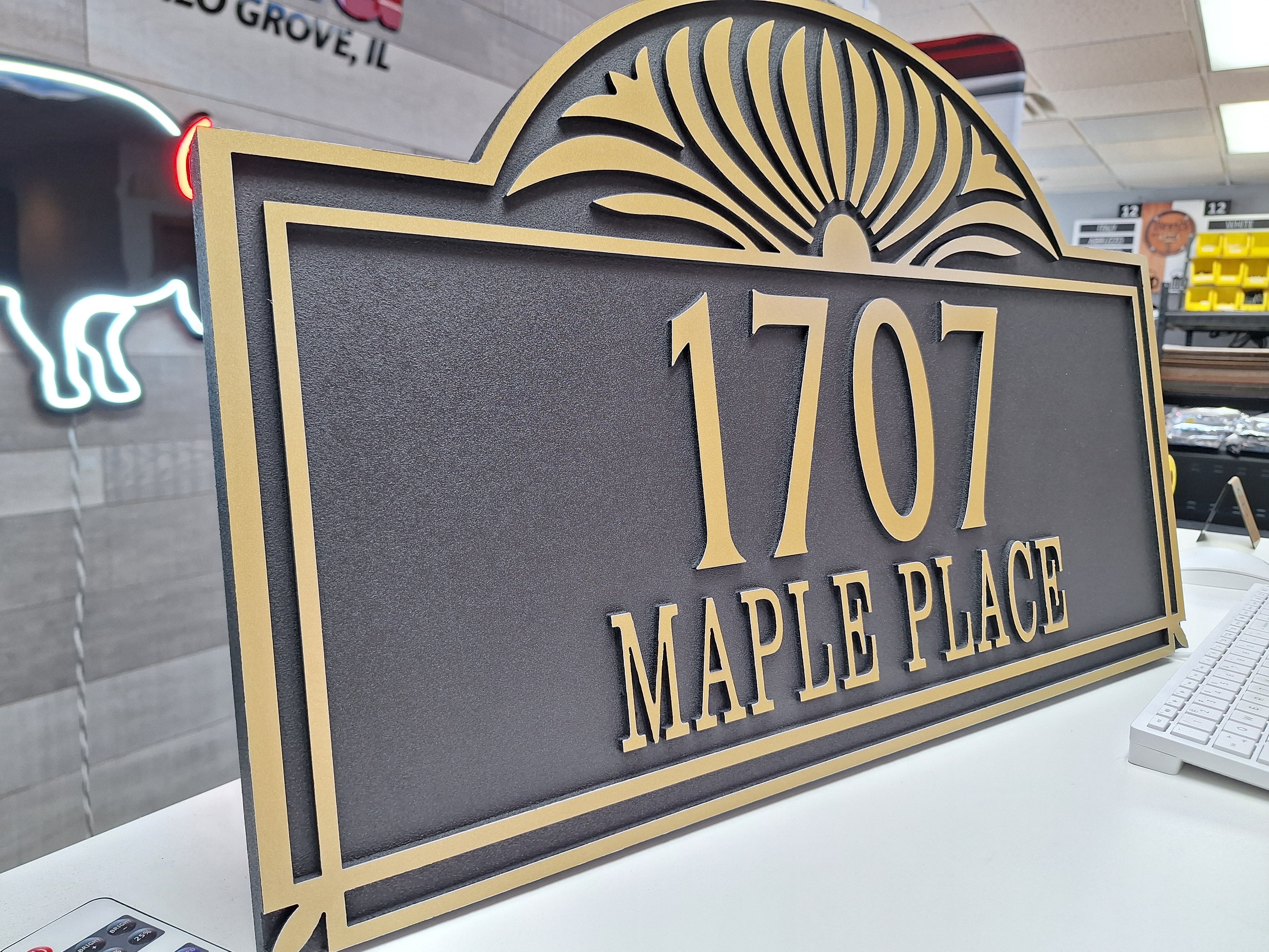 Custom HDU Signs in Buffalo Grove: Durable, Carved Signs That Look Like Wood