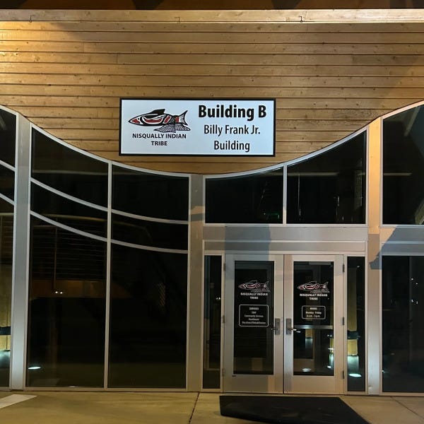 Nisqually Tribe - Building B Identifying Sign