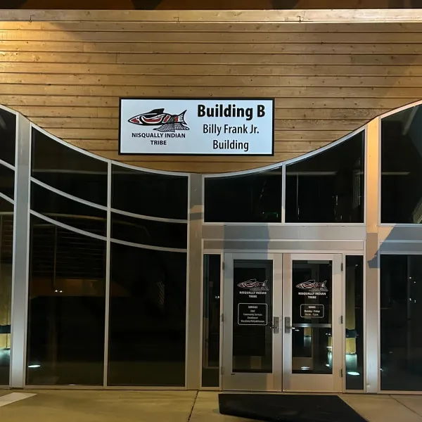 Nisqually Tribe - Building B Identifying Sign