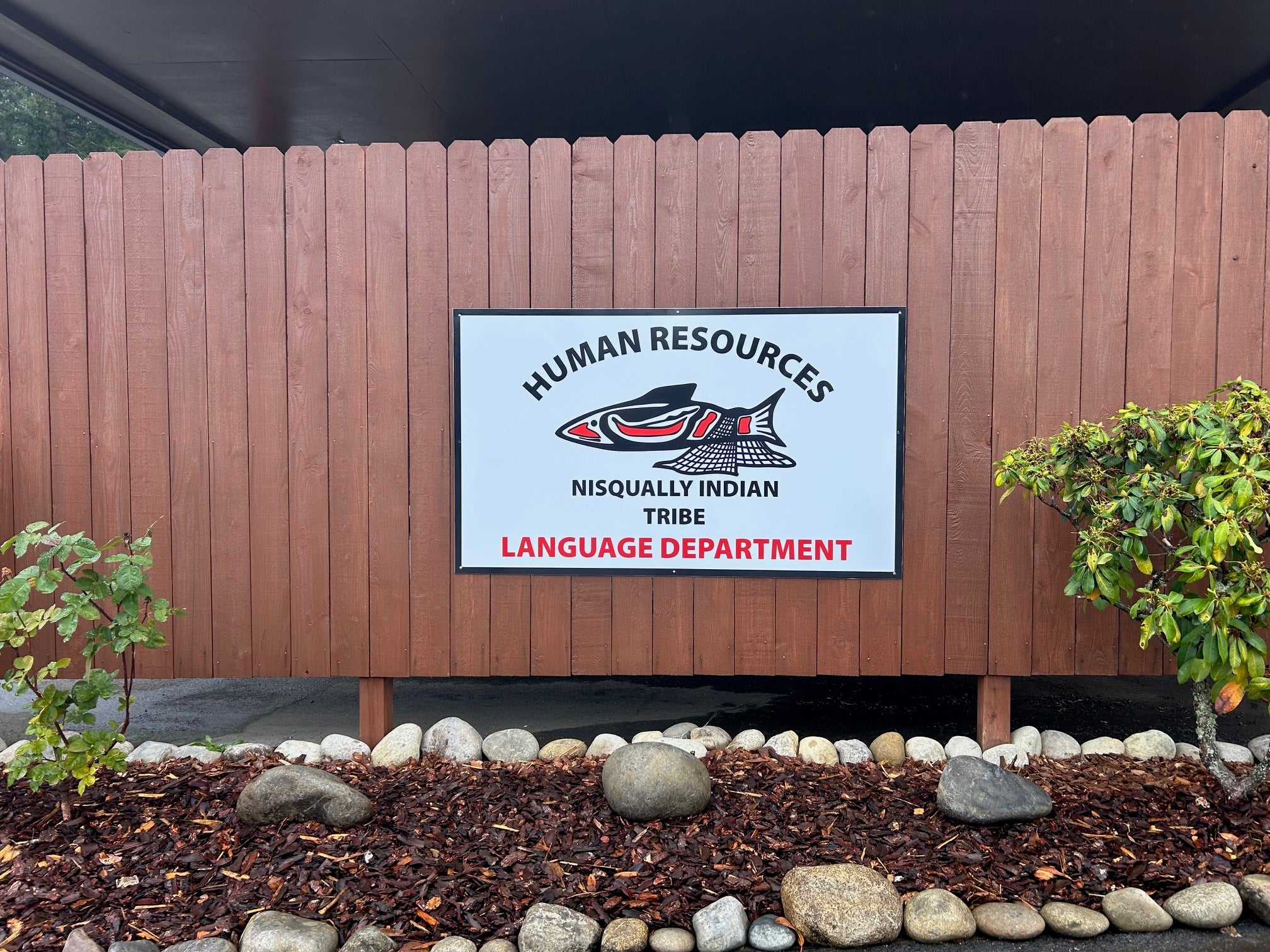 Nisqually Tribe Campus Signage Gets Updates