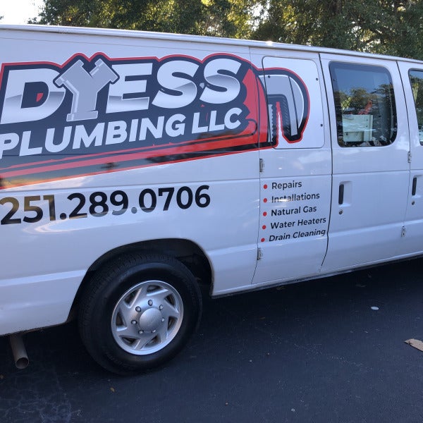 Dyess Plumbing LLC Van Wrap