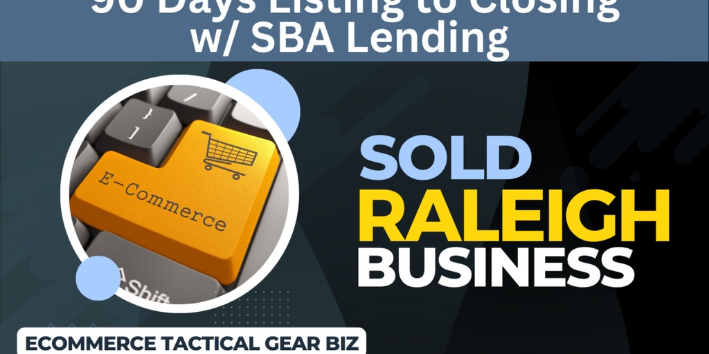 SOLD eCommerce Business