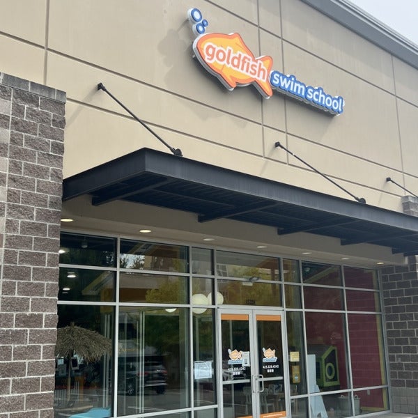 Goldfish Swim School Arrives in Mill Creek, WA - Storefront Signs - Window Graphics