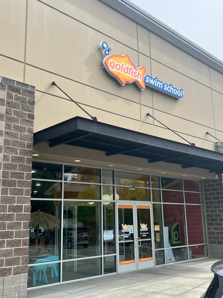 Goldfish Swim School Arrives in Mill Creek, WA - Storefront Signs - Window Graphics